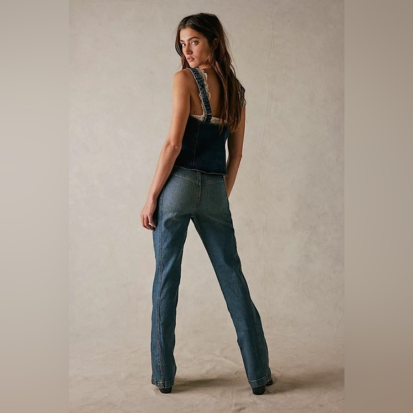 NEW Free People We The Free Love Stone Bootcut Jeans - Picture 9 of 11